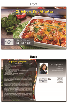 KIT Recipes: Main Dishes: Chicken Enchiladas