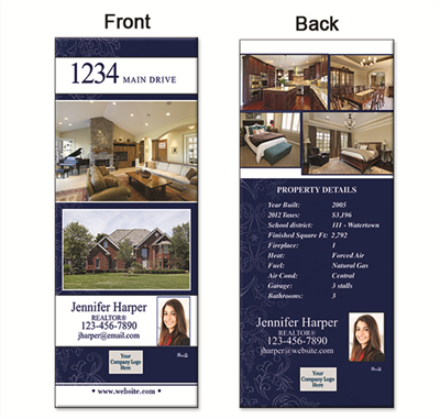 Real Estate Box Flyer 3.5"X8.5" 5004"