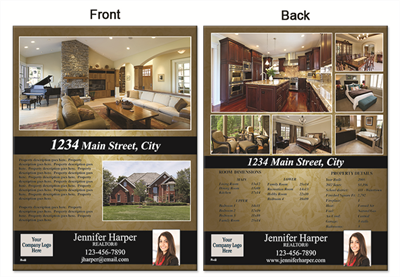 Real Estate Flyer 8.5"X11" 3003B"