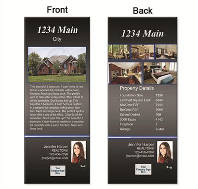 Real Estate Box Flyer 3.5"X8.5" 5005"