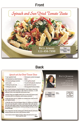 KIT Recipes: Main Dishes: Spinach Tomato Pasta