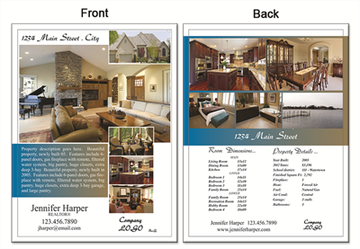 Real Estate Flyer 8.5"X11" 2999"