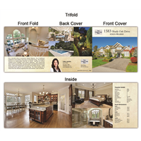 Real Estate Flyer Trifold 5.5" x 5.5" 5003