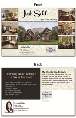 Real Estate Postcard 5.5"x8.5" 4009