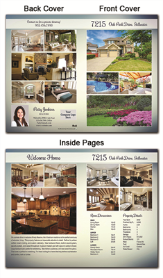 Real Estate Flyer 8.5"X11" Foldover 4006