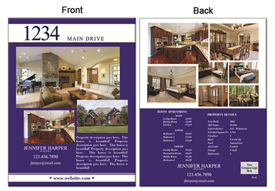 Real Estate Flyer 8.5"X11" 3004B"
