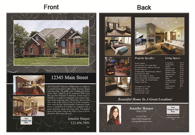 Real Estate Flyer 8.5"X11" 3010"