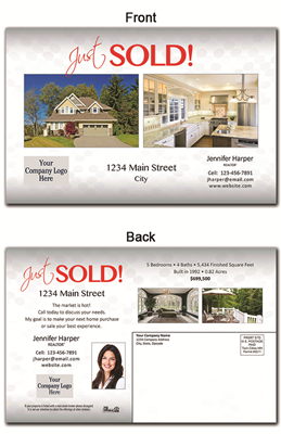 Real Estate Postcard 5.5"x8.5" 3996