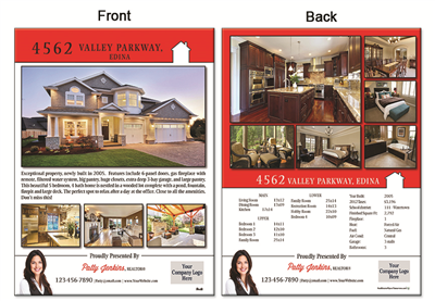 Real Estate Flyer 8.5"X11" 3000A"
