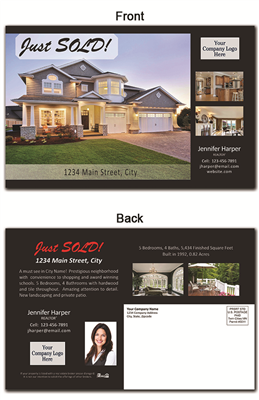 Real Estate Postcard 5.5"x8.5" 3992