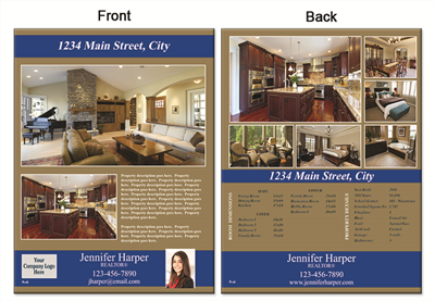Real Estate Flyer 8.5"X11" 3001"