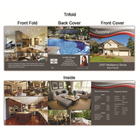 Real Estate Flyer Trifold 5.5" x 5.5" 5006