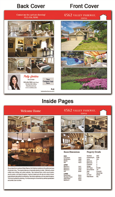 Real Estate Flyer 8.5"X11" Foldover 4007