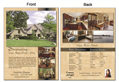 Real Estate Flyer 8.5"X11" 2997"