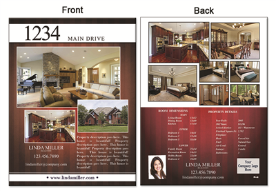 Real Estate Flyer 8.5"X11" 3004A"