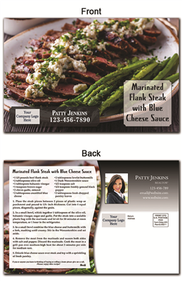 KIT Recipes: Main Dishes: Steak w/ Blue Cheese Sauce