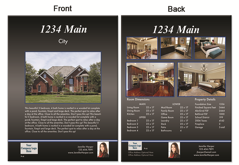 Real Estate Flyer 8 5 X11 3005 Real Estate Flyer 8 5 X11 3005