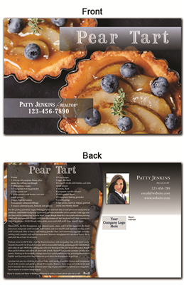 KIT Recipes: Desserts: Pear Tart