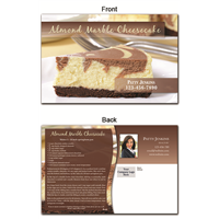 KIT Recipes: Desserts: Almond Marble Cheesecake