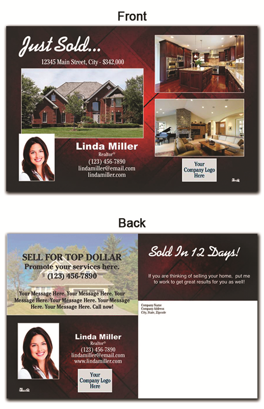 Clearance/Overstock Real Estate Postcards