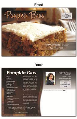 KIT Recipes: Fall: Pumpkin Bars