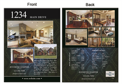 Real Estate Flyer 8.5"X11" 3002"