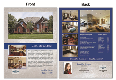 Real Estate Flyer 8.5"X11" 3009"