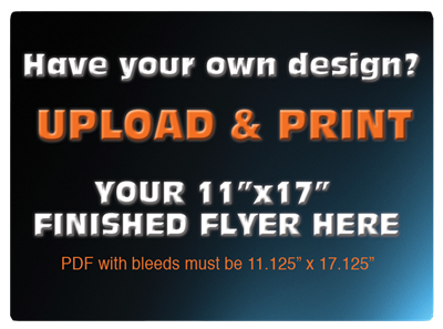 11"x17" Flyer