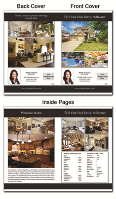 Real Estate Flyer 8.5"X11" Foldover 4000